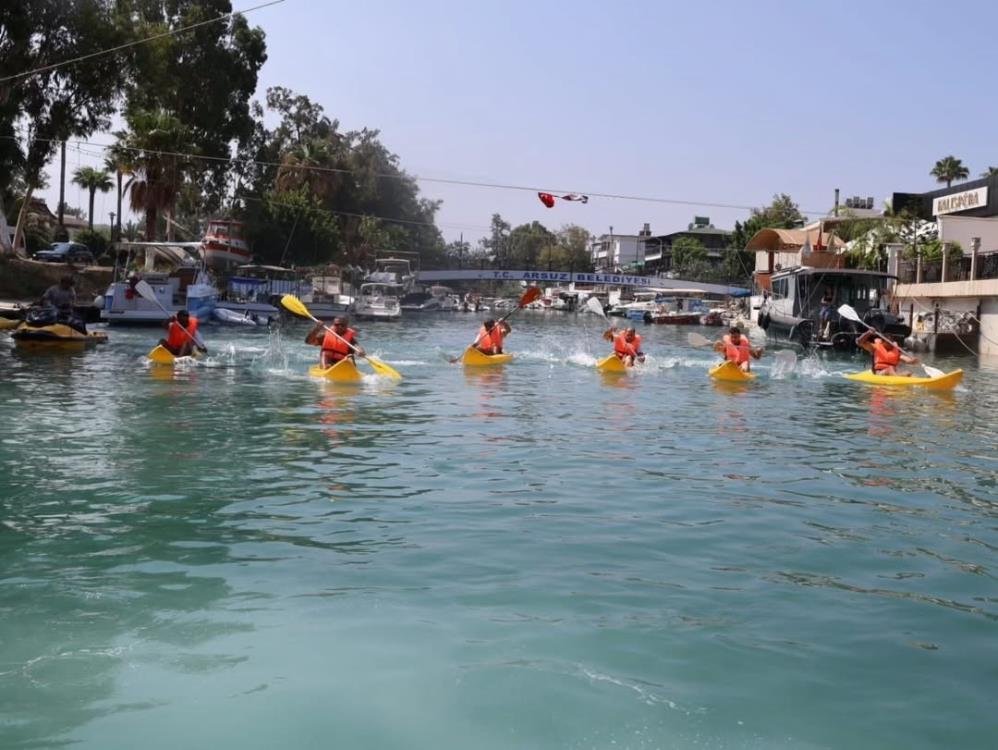 Arsuz ilçesinde 30 Ağustos Zafer Bayramı kutlamaları kapsamında heyecan dolu