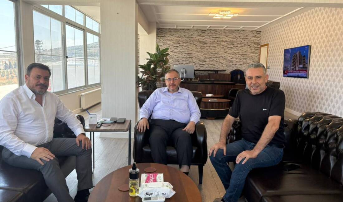 Hatay Gazeteciler Cemiyeti (HGC) yönetimi, Saadet Partisi Hatay Milletvekili ve