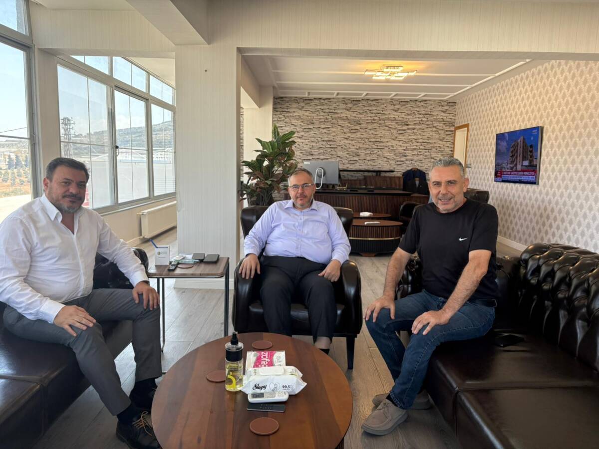 Hatay Gazeteciler Cemiyeti (HGC) yönetimi, Saadet Partisi Hatay Milletvekili ve