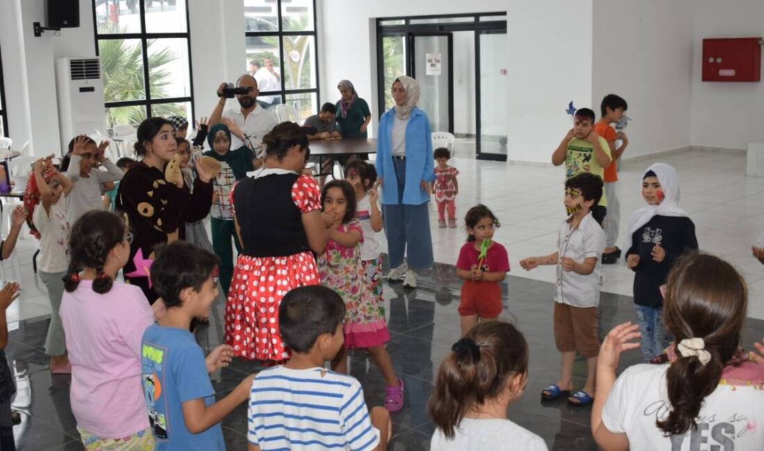 Hatay Büyükşehir Belediyesi (HBB), çocukların yaz tatilini hem eğlenerek hem