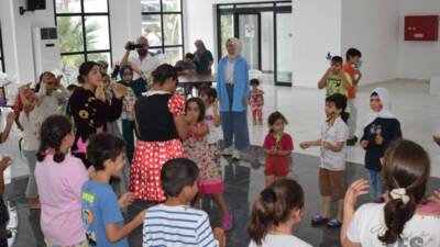 Hatay Büyükşehir Belediyesi (HBB), çocukların yaz tatilini hem eğlenerek hem