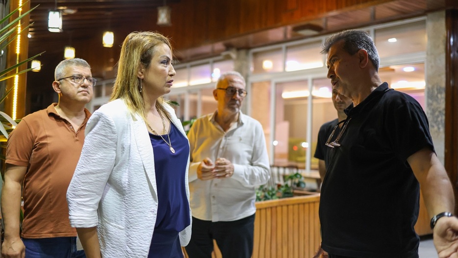 CHP Hatay Milletvekili Nermin Yıldırım Kara, Belen ilçesinde meydana gelen