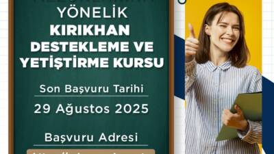 Hatay Büyükşehir Belediyesi (HBB), Hatay İl Millî Eğitim Müdürlüğü iş