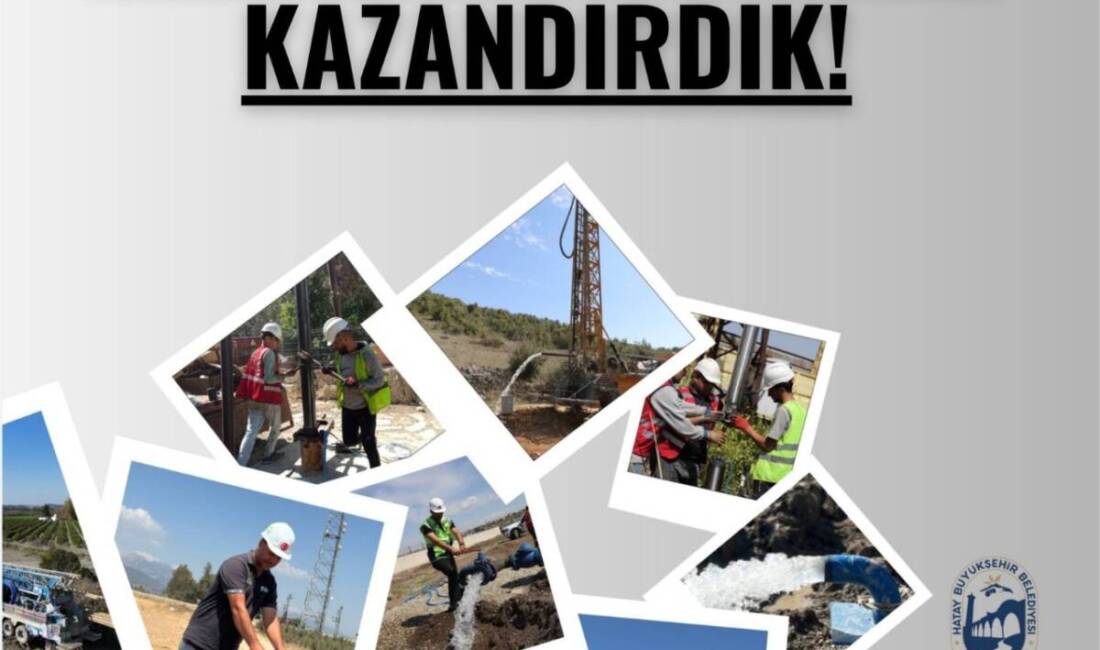 Hatay Büyükşehir Belediyesi’ne bağlı HATSU, Başkan Mehmet Öntürk’ün göreve gelmesinden