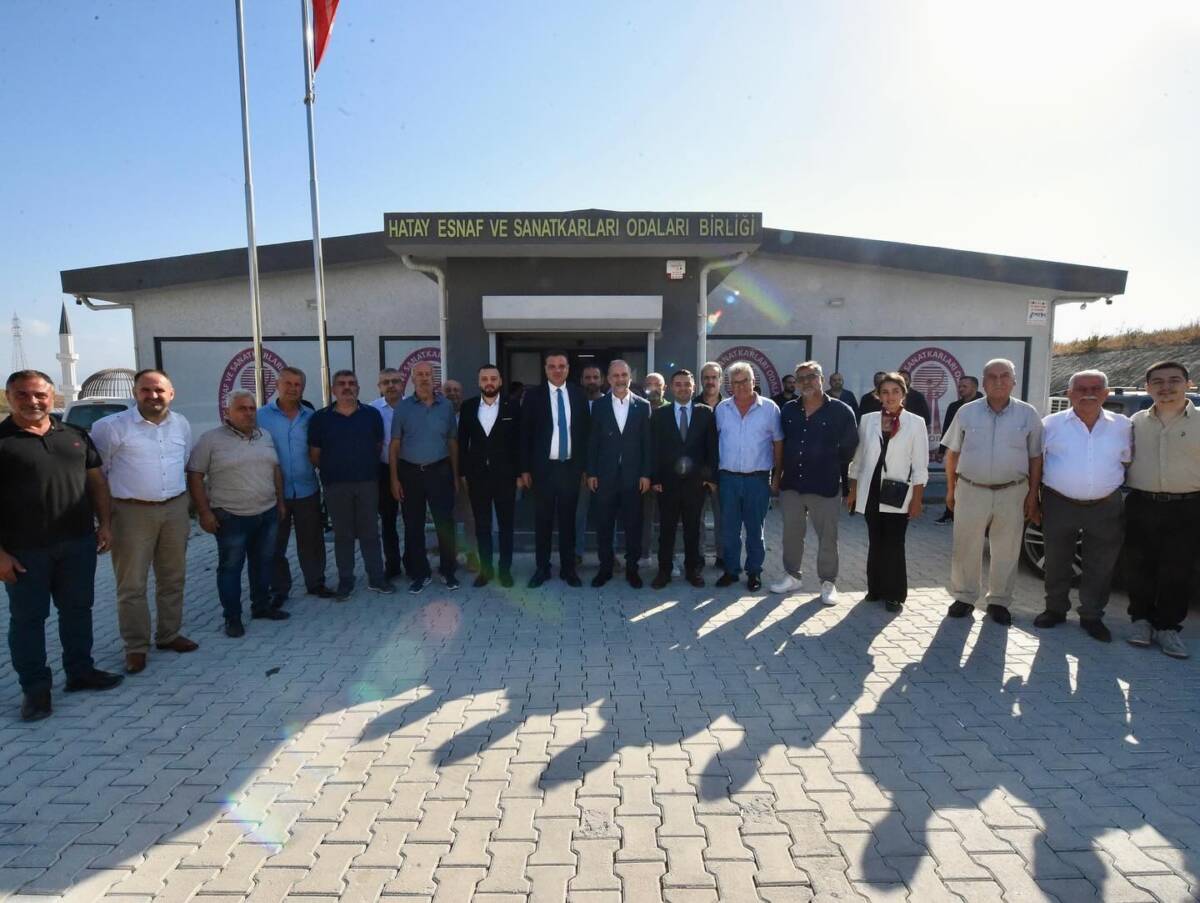 Ak Parti Hatay Milletvekili Abdulkadir Özel, Hatay Esnaf ve Sanatkarları