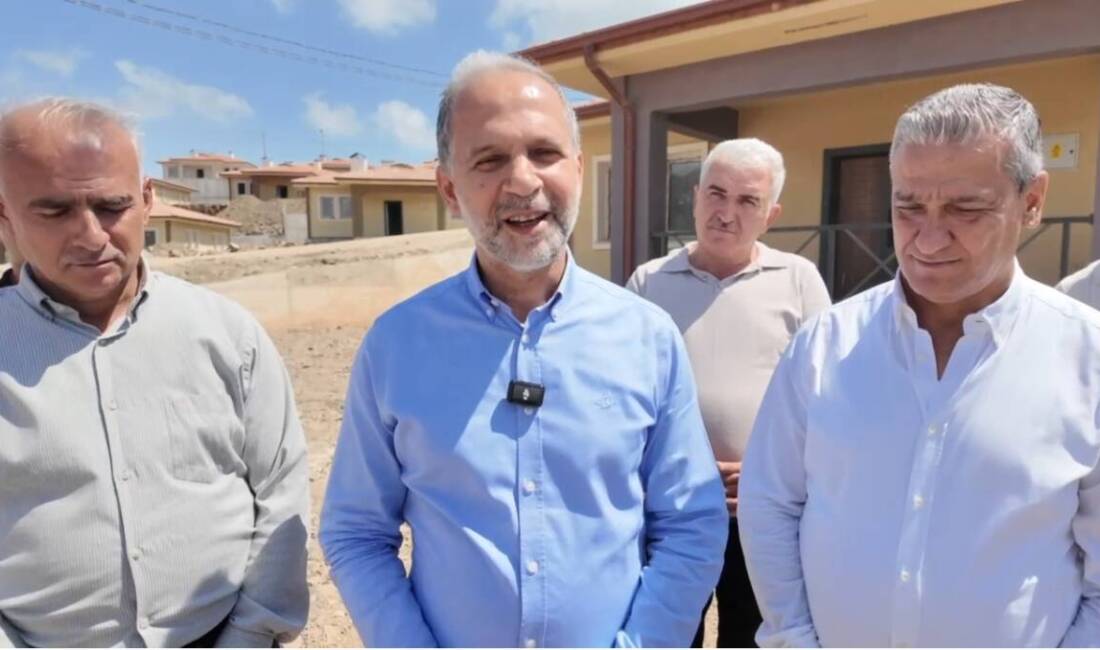 6 Şubat depremlerinin ardından hasar gören Belen ilçesi Kömürçukuru Mahallesi,