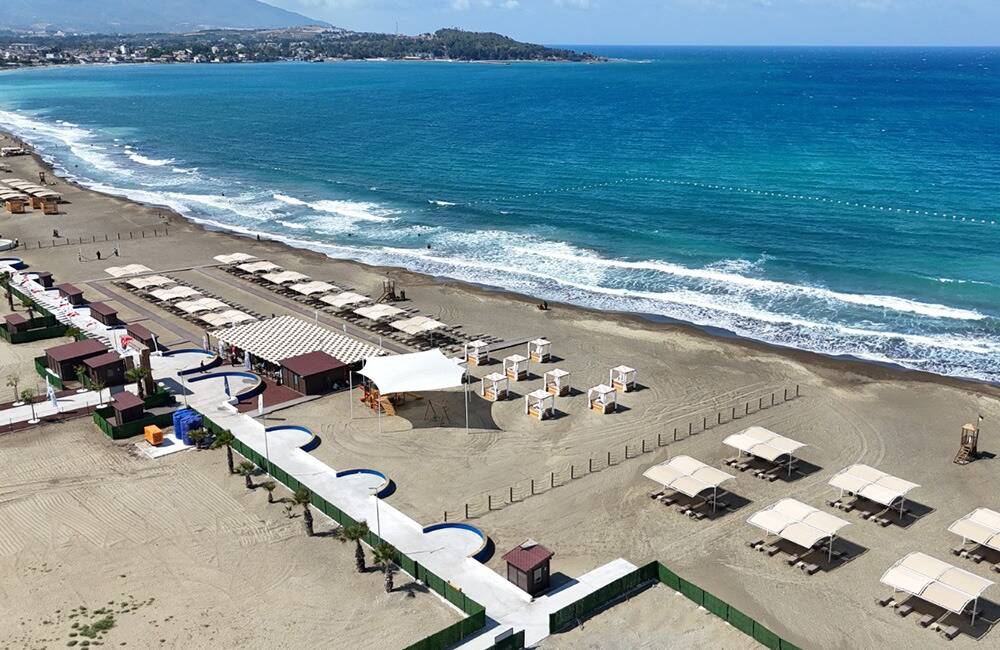 Hatay Büyükşehir Belediyesi (HBB) tarafından Arsuz ilçesinde yapımı tamamlanan Alakop