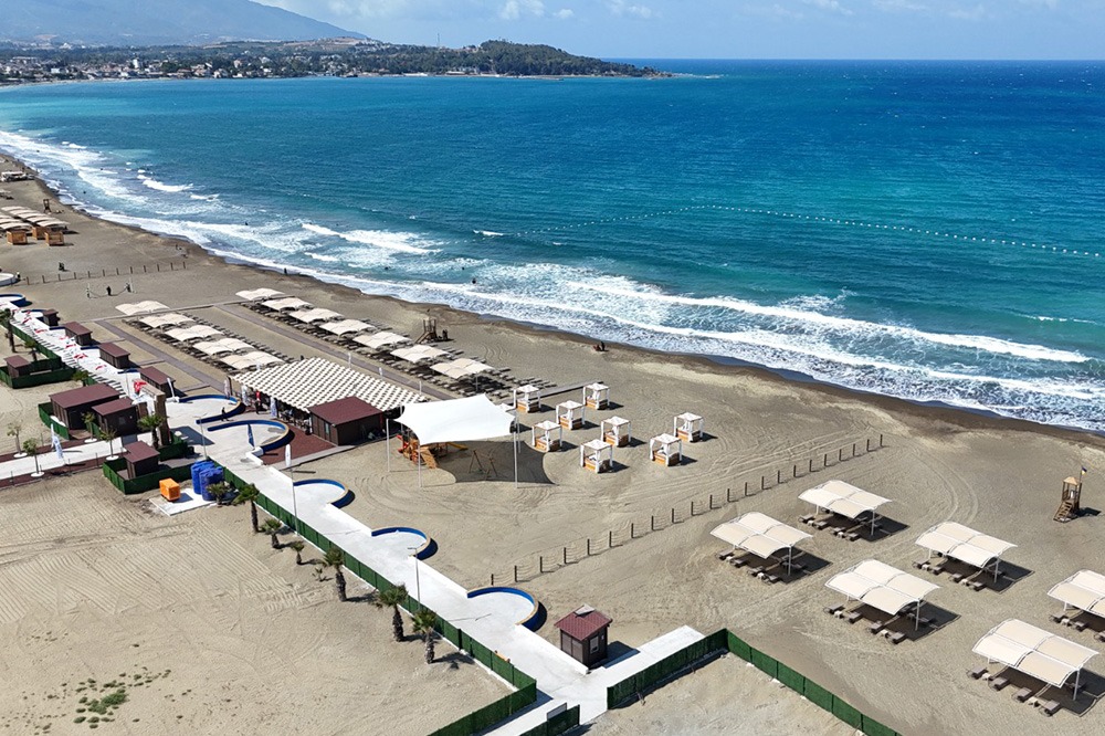 Hatay Büyükşehir Belediyesi (HBB) tarafından Arsuz ilçesinde yapımı tamamlanan Alakop