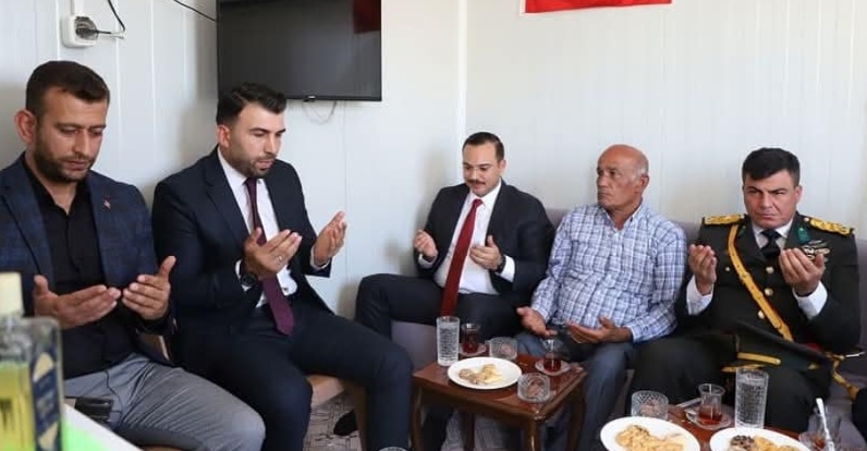 Hatay’ın Altınözü ilçesinde, 30 Ağustos Zafer Bayramı dolayısıyla ilçe protokolü,