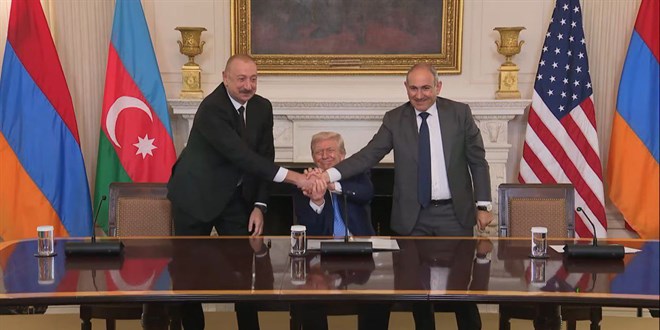 ABD Başkanı Donald Trump’ın ev sahipliğinde Beyaz Saray’da gerçekleştirilen tarihi