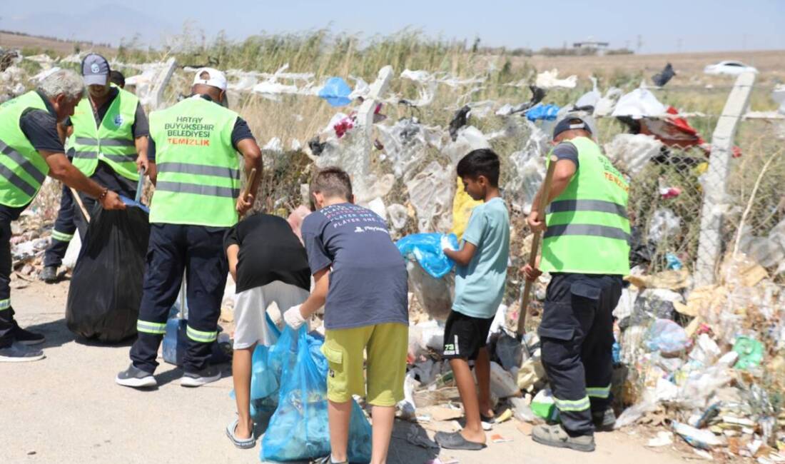 Hatay Büyükşehir Belediyesi (HBB), çevre bilincini artırmayı hedefleyen anlamlı bir
