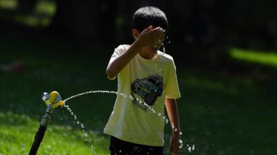 Yurt genelinde sıcaklıklar dün rekor seviyelere ulaşırken, en sıcak nokta