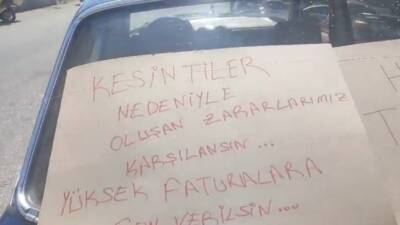 Hatay’da yaşayan Yusuf Aşkar, sık sık yaşanan elektrik kesintileri nedeniyle