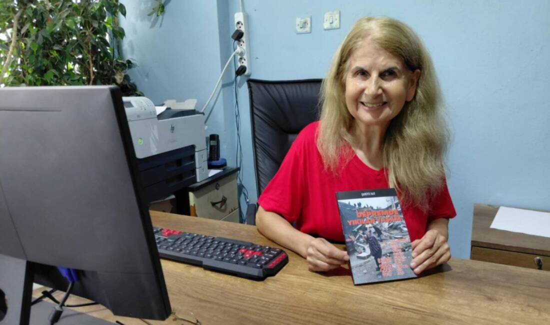 Samandağlı gazeteci yazar, 6 şubat depremini kitaplaştırdı