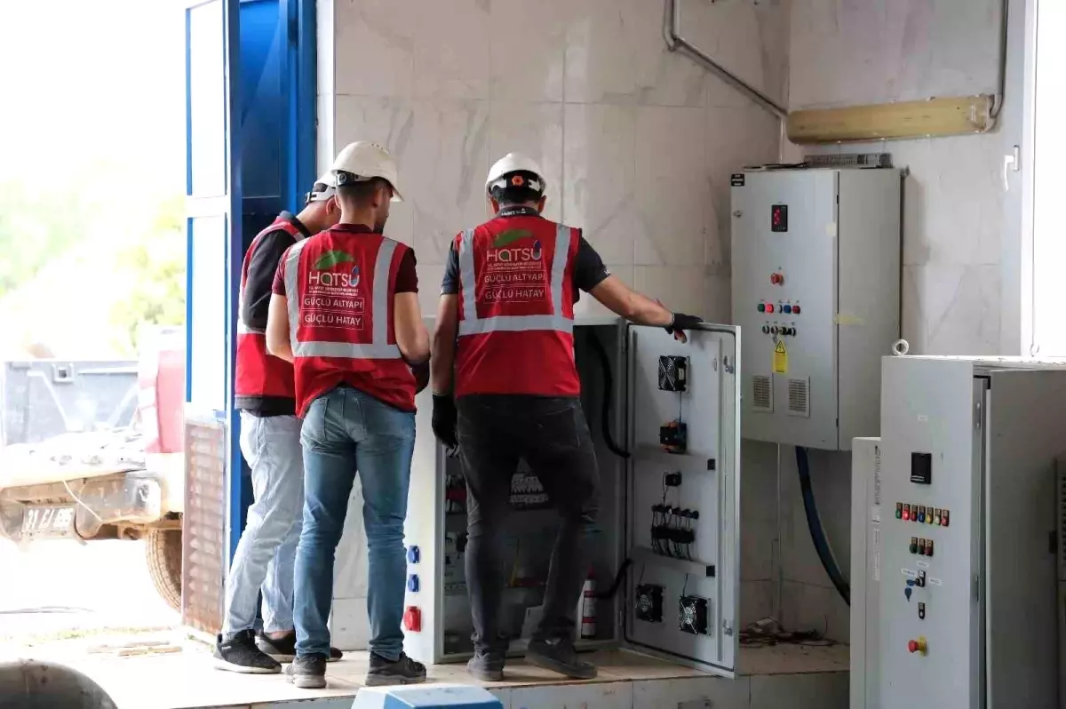 Hatay Büyükşehir Belediyesi, kuraklık nedeniyle su ihtiyacını karşılamak için 150