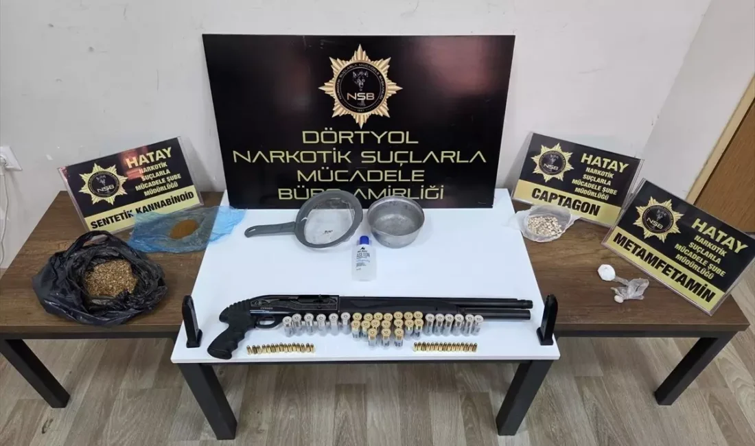Dörtyol’da 10 Şüpheli Gözaltında Hatay’ın Dörtyol ilçesinde uyuşturucu ticareti yaptıkları iddiasıyla 10 şüpheli gözaltına