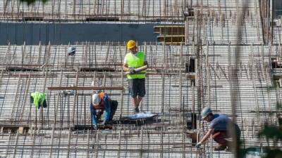 İnşaat sektöründeki ücretli çalışan sayısı, 36 aydır üst üste artış