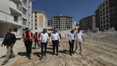 6 Şubat 2023 depremlerinin ardından yeniden inşa çalışmaları kapsamında Hatay’ın