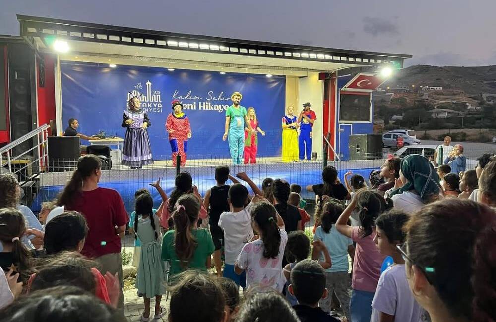 Konteyner kentte kahkahalar yükseldi Antakya Belediyesi, Mobsan Habib-i Neccar Konteyner Kent’te düzenlediği Çocuk Şenliği