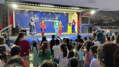 Antakya Belediyesi, Mobsan Habib-i Neccar Konteyner Kent’te düzenlediği Çocuk Şenliği