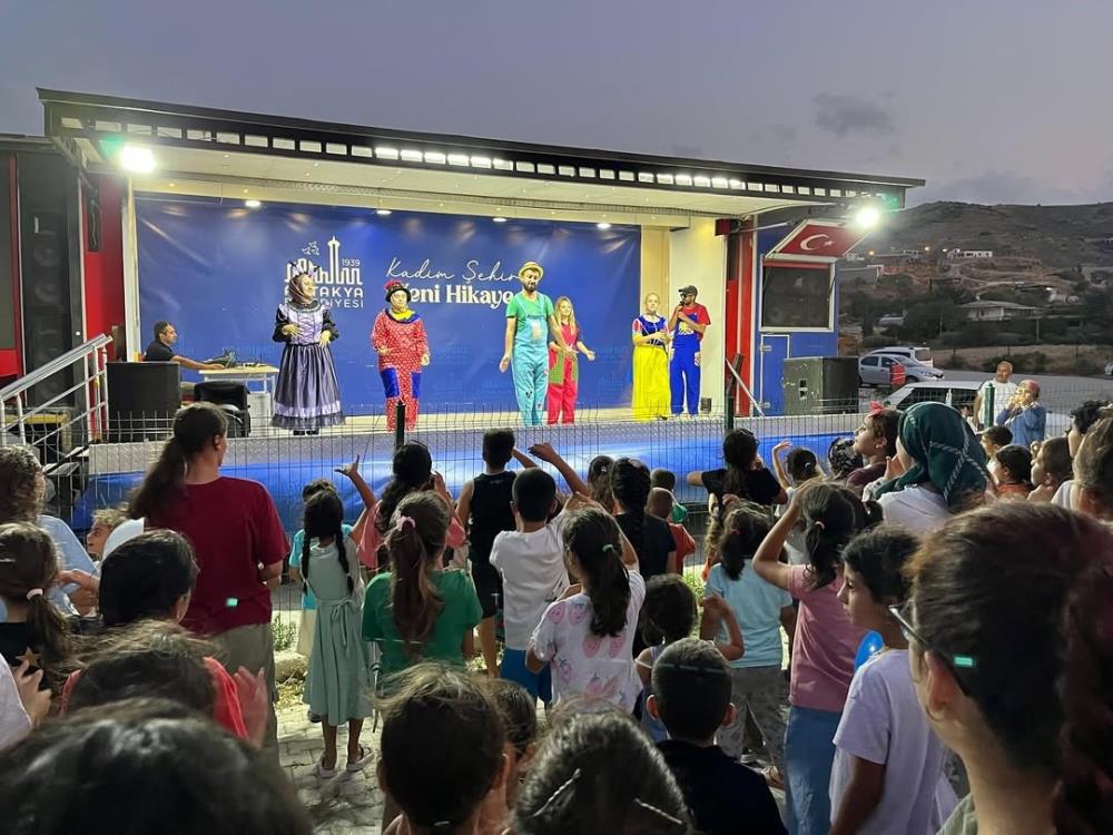 Antakya Belediyesi, Mobsan Habib-i Neccar Konteyner Kent’te düzenlediği Çocuk Şenliği