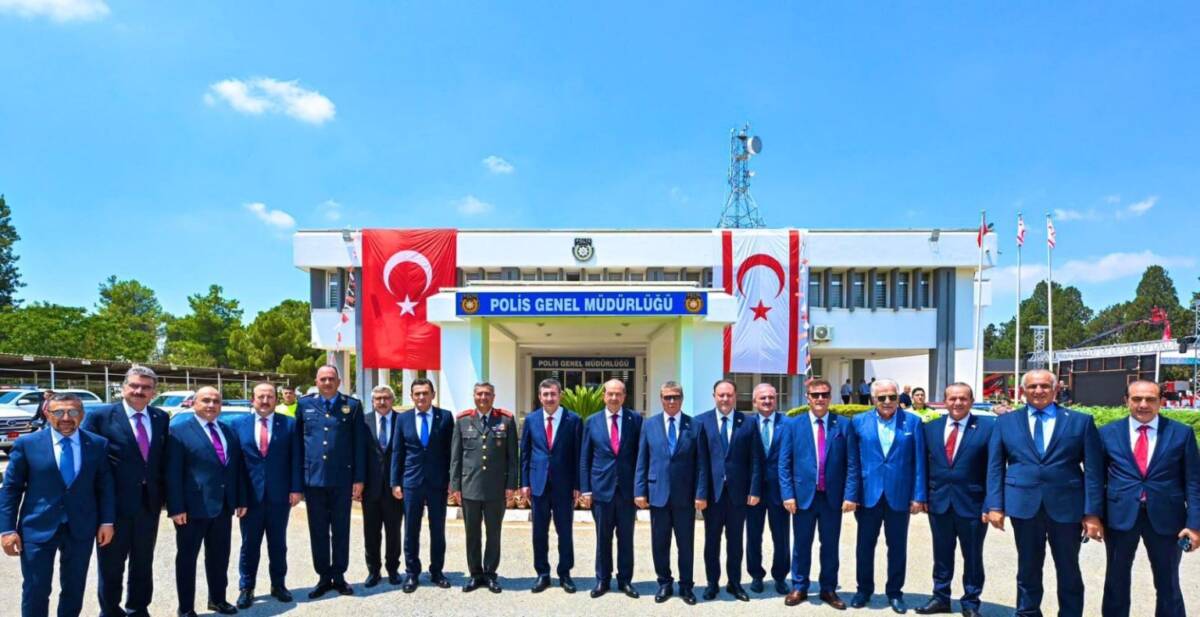 Cumhurbaşkanı Yardımcısı Cevdet Yılmaz ile birlikte Kuzey Kıbrıs Türk Cumhuriyeti’ni