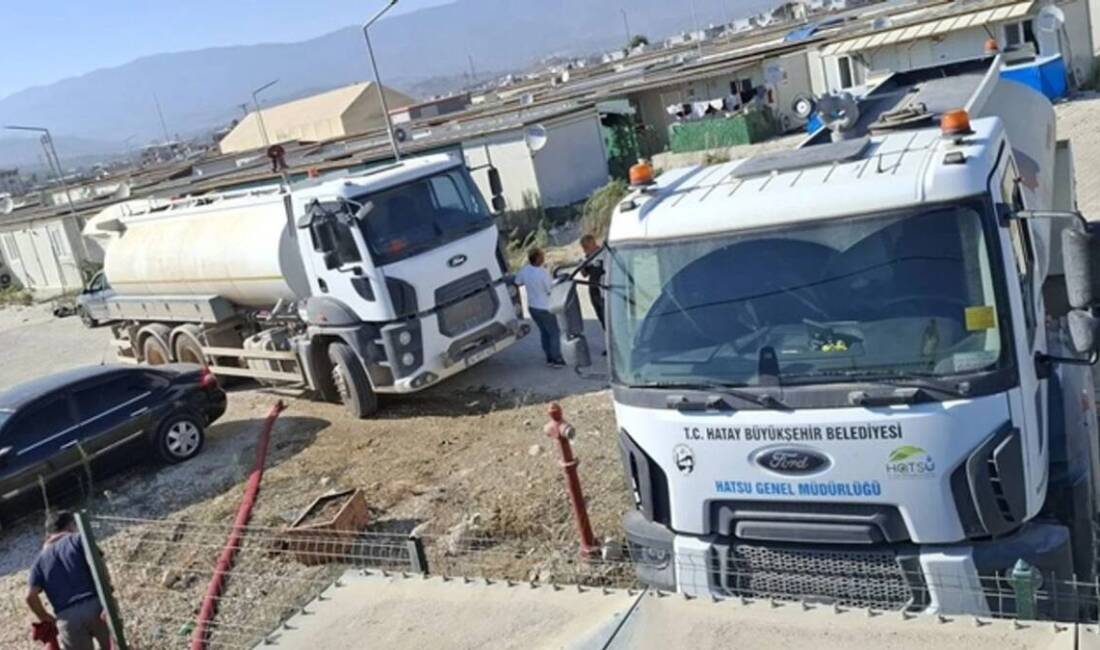 Hatay’ın Defne ilçesindeki Şükrü Kanatlı ve Özyeğin Konteyner Kentleri yaklaşık