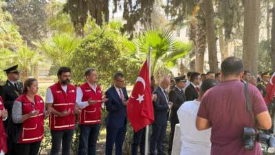 30 Ağustos Zafer Bayramı dolayısıyla Hatay Valiliği himayesinde Antakya Şehitliği’nde
