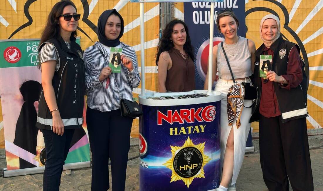   Hatay Emniyet Müdürlüğü, Arsuz Gözcüler Sahili’nde düzenlenen Arsuz Milyon