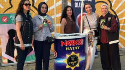   Hatay Emniyet Müdürlüğü, Arsuz Gözcüler Sahili’nde düzenlenen Arsuz Milyon