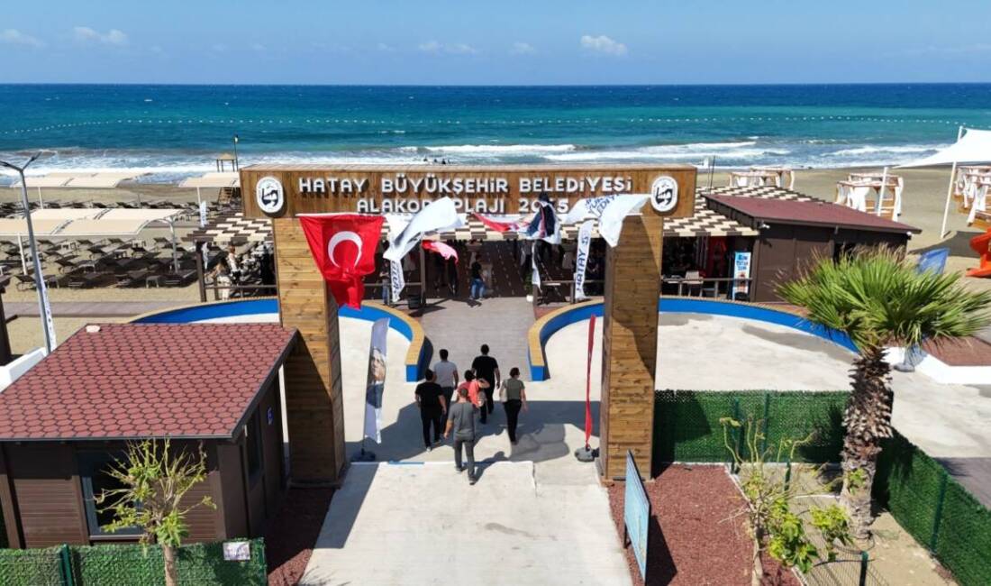 Hatay Büyükşehir Belediyesi (HBB), yaz mevsiminde vatandaşların il genelindeki sahillerde