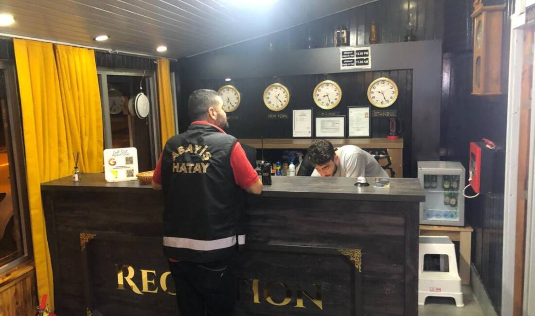 Hatay’da Ruhsatsız İşletmeye 136 Bin Liralık Ceza Hatay Emniyet Müdürlüğü ekipleri, kamu düzeni ve asayişin sağlanması için