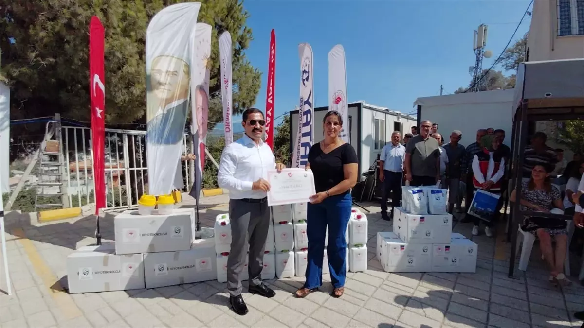 Hatay’da tarımsal üretimi desteklemek amacıyla yürütülen “Seralara Can Suyu Projesi”