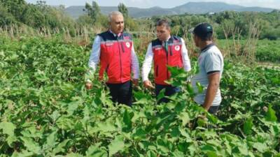 Hatay Tarım ve Orman İl Müdürü Abdurrahman Türkmen, Defne ilçesinde