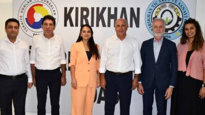 Hatay İş Dünyası Platformu temsilcileri, Kırıkhan Ticaret ve Sanayi Odası