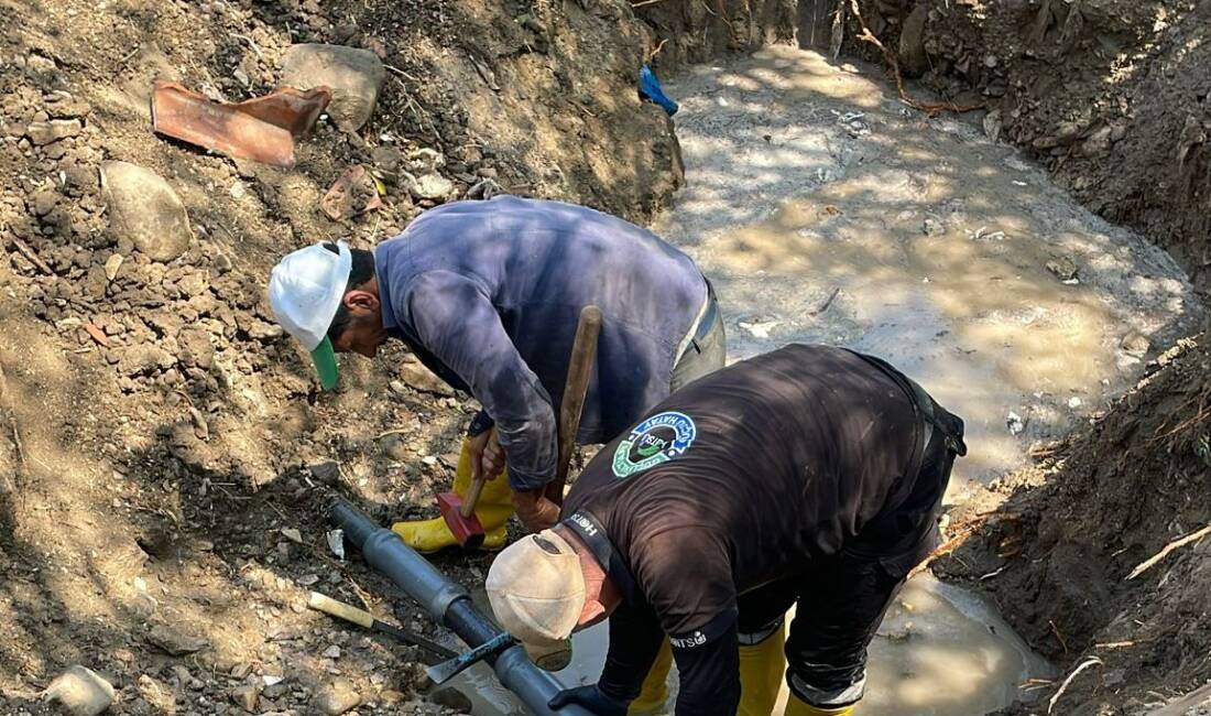 Hatay Büyükşehir Belediyesi (HBB), içme suyu kaybını en aza indirmek