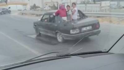 Hatay’ın Arsuz ilçesinde 29 Temmuz günü yaşanan olayda, arka camı