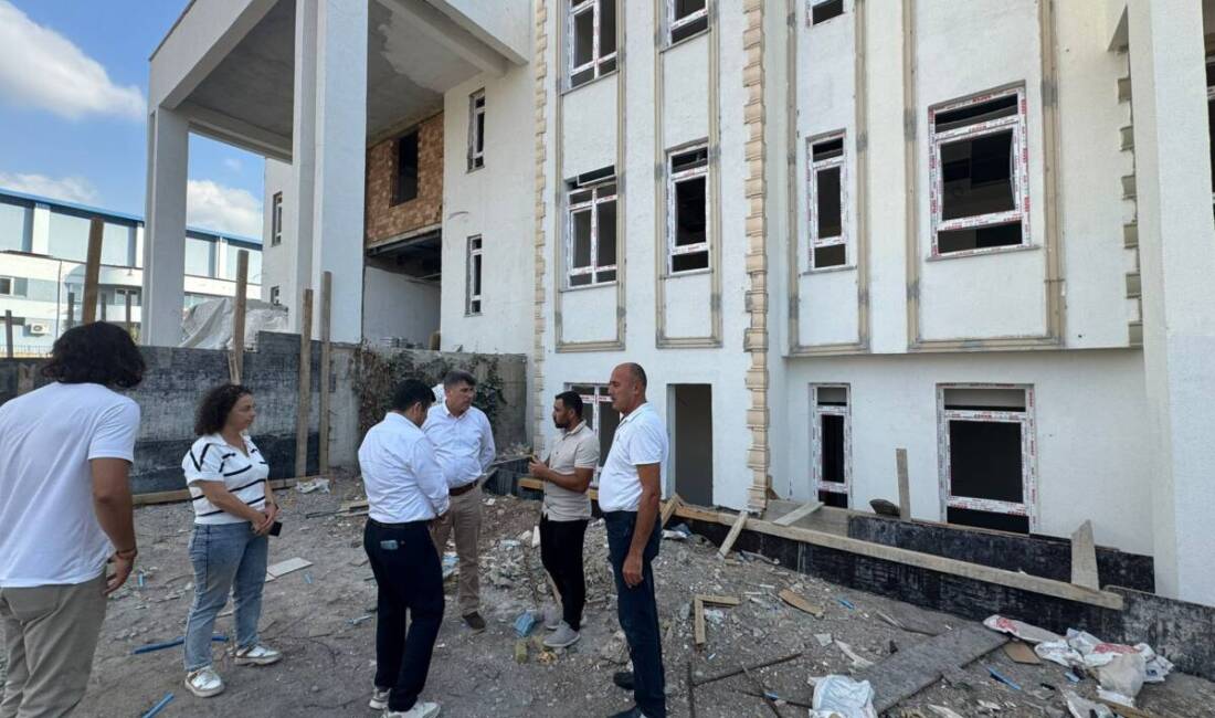 Hatay İl Milli Eğitim Müdürü Dr. Harun Tüysüz, İskenderun’da devam