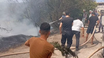 Hatay’ın Yayladağı ilçesindeki makilik alanlarda çıkan yangınları ekipler söndürdü. Hatay’ın