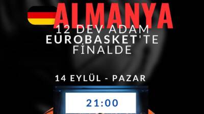 Hatay Büyükşehir Belediyesi, A Milli Basketbol Takımımızın Almanya ile oynayacağı