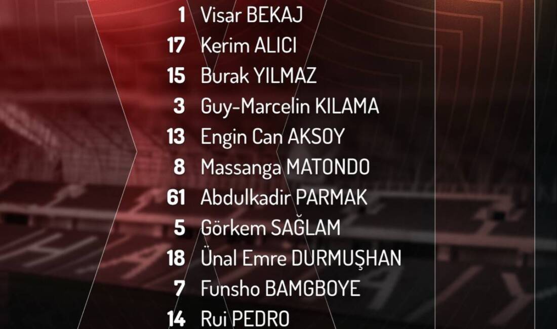   Trendyol 1. Lig’de üst sıraları hedefleyen Atakaş Hatayspor, güçlü