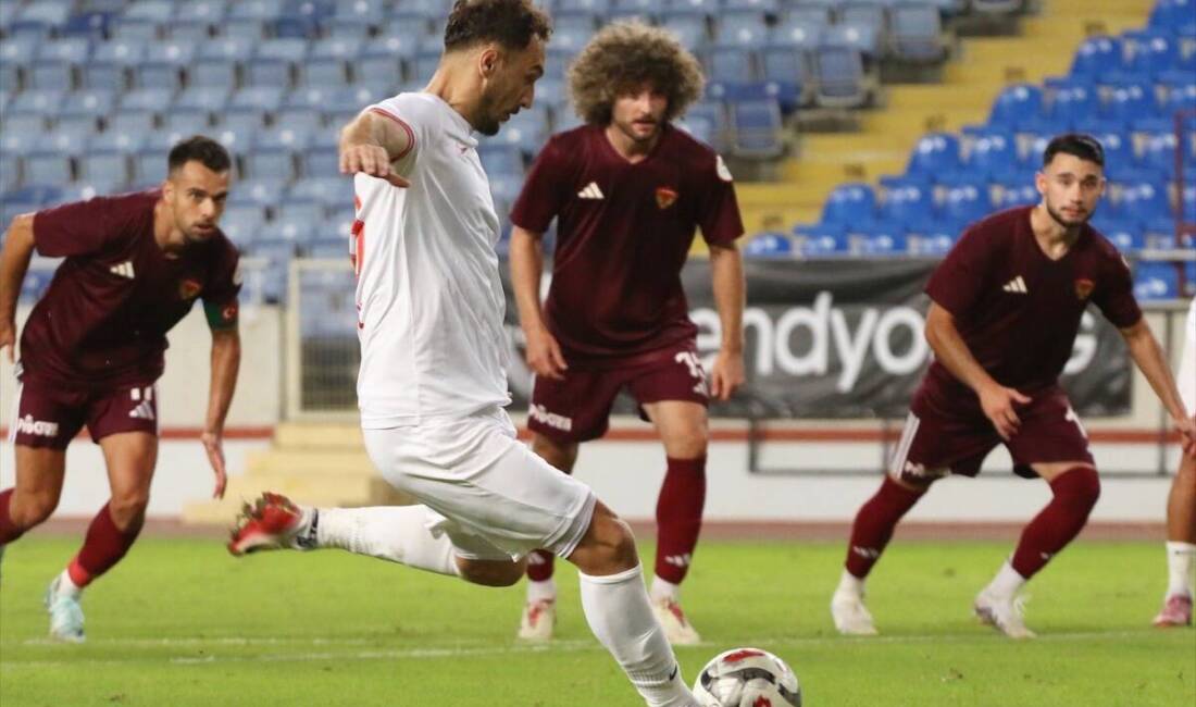 Boluspor karşısında ilk yarıyı 2-0 önde kapatan Hatayspor, ikinci yarıda