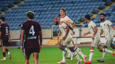 Türkiye 1. ligi 8. hafta maçında Hatayspor, evinde karşılaştığı Bandırmaspor