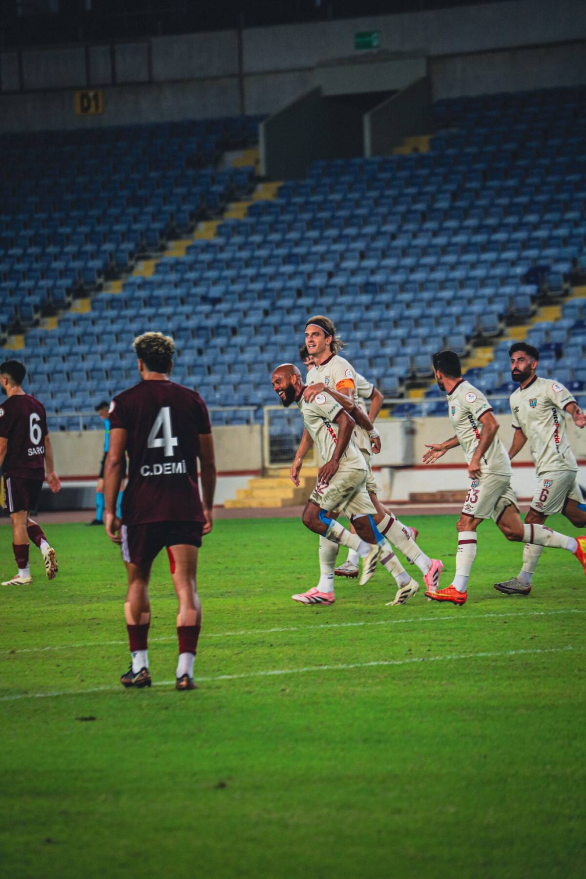 Türkiye 1. ligi 8. hafta maçında Hatayspor, evinde karşılaştığı Bandırmaspor