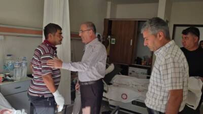 Antakya Belediyesi Temizlik İşleri Birimi’nde görev yapan 2 işçi, iş