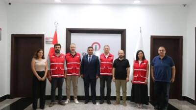 Türk Kızılayı Hatay Şube Başkanı Hüseyin Kimyonoğlu, yönetim kurulu üyesi