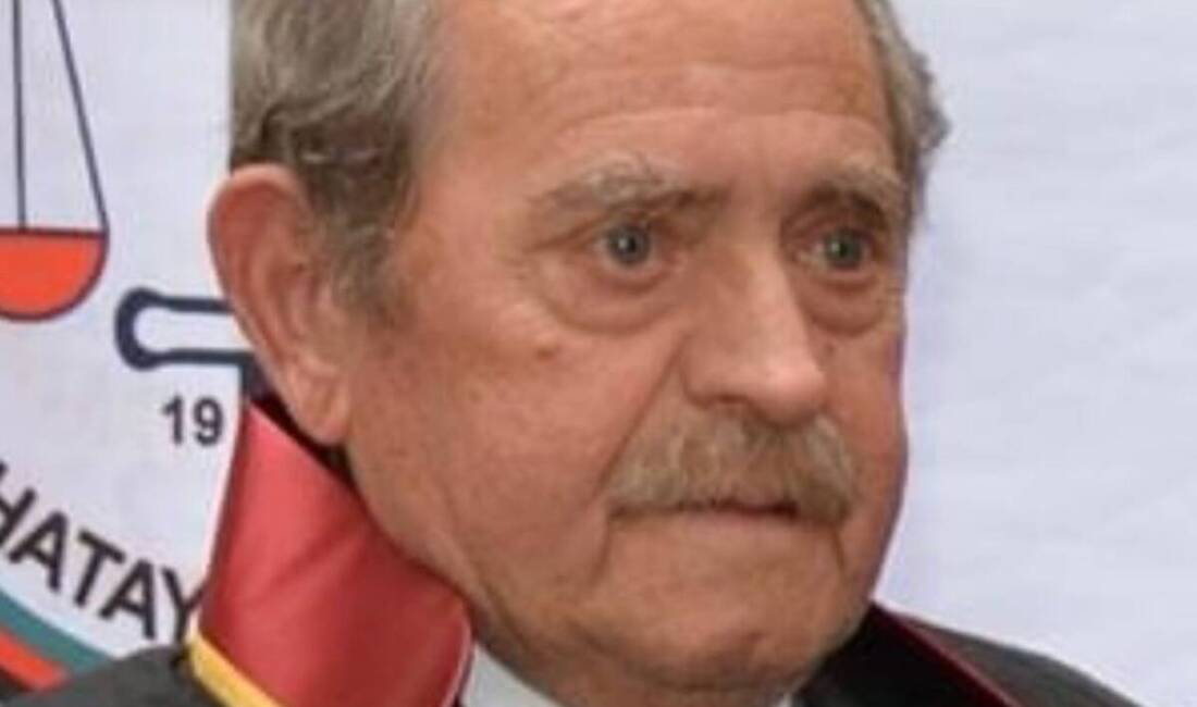 Hatay Barosu’nun en eski üyelerinden, Samandağlı Avukat Züheyir Emir vefat