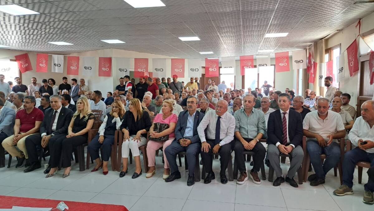 CHP Reyhanlı Olağan İlçe Kongresi yapıldı ve Yılmaz Sinirli yeniden