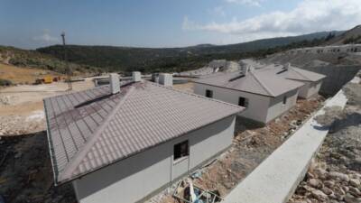 6 Şubat 2023’te meydana gelen depremlerin ardından Hatay’ın Yayladağı ilçesinde