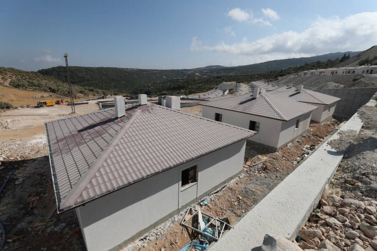 6 Şubat 2023’te meydana gelen depremlerin ardından Hatay’ın Yayladağı ilçesinde